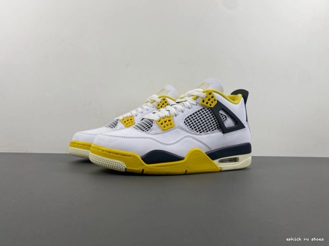 Cheap WNNS AQ9129-101 4 Jordan Air Sulfur Vivid 0708